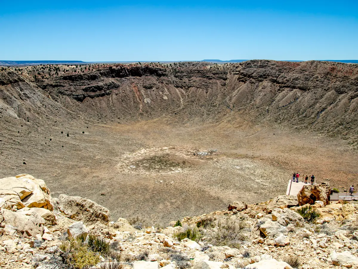 Route 66: il mito americano in 8 stati e 4000 km 27 meteor crater arizona