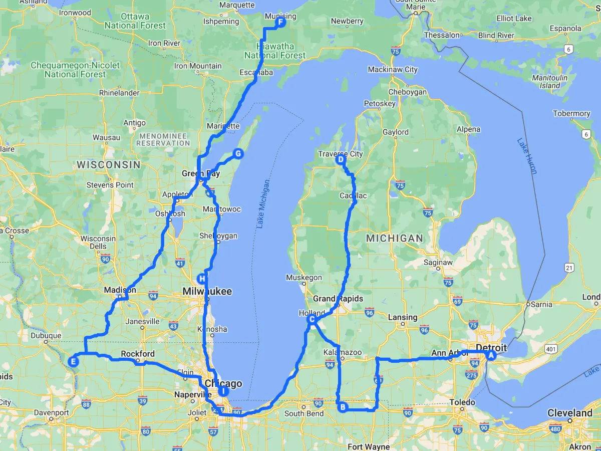 Viaggio nel midwest