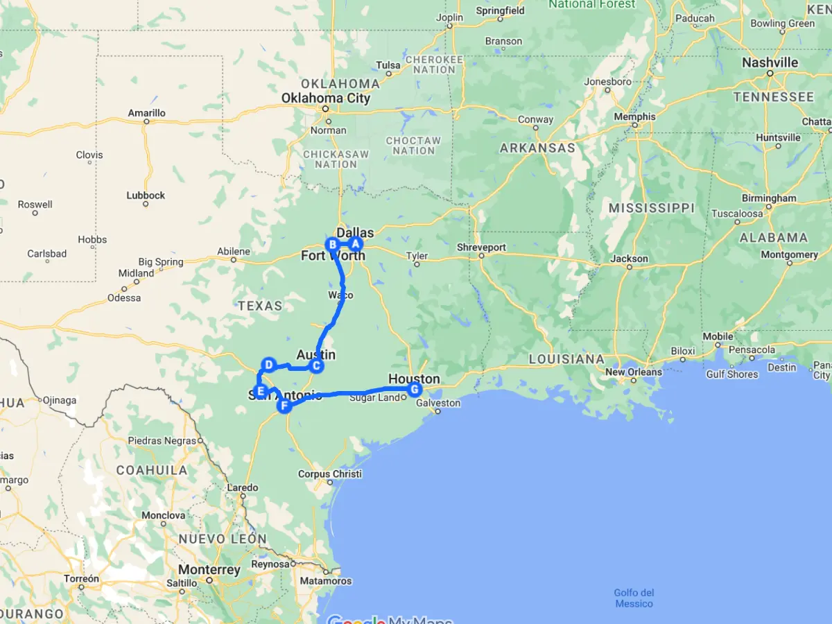 texas cuore selvaggio - viaggiare in usa