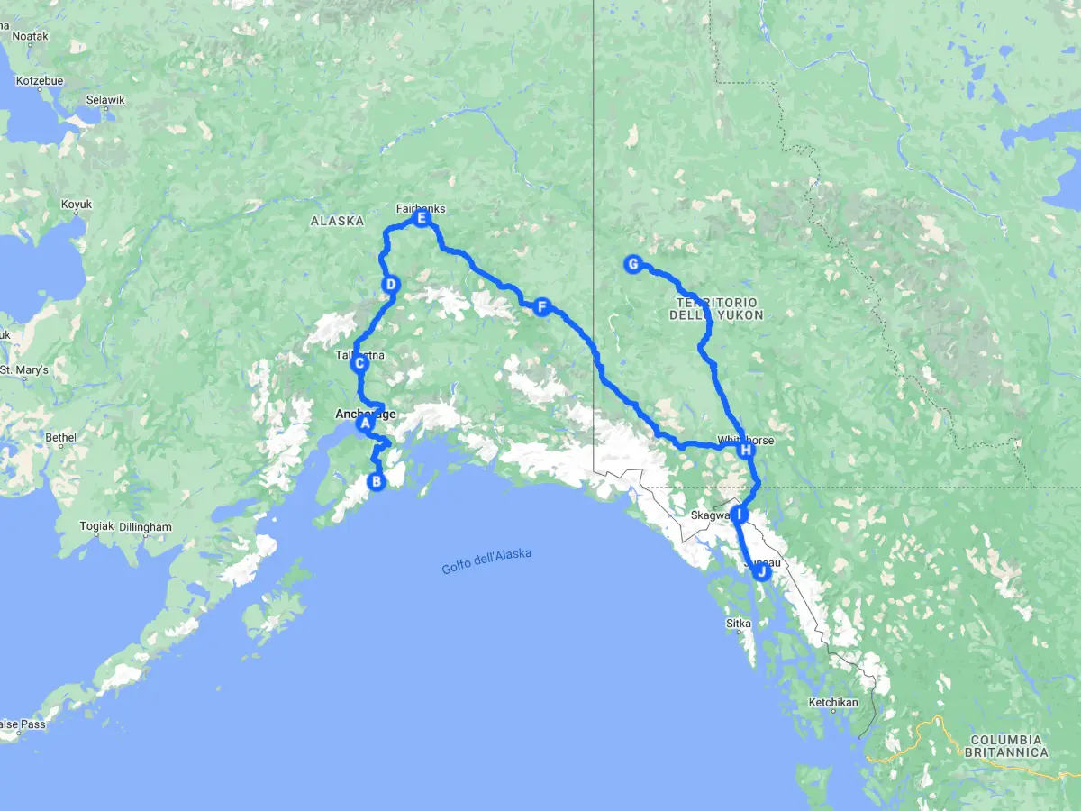 alaska sconfinata - viaggiare in usa