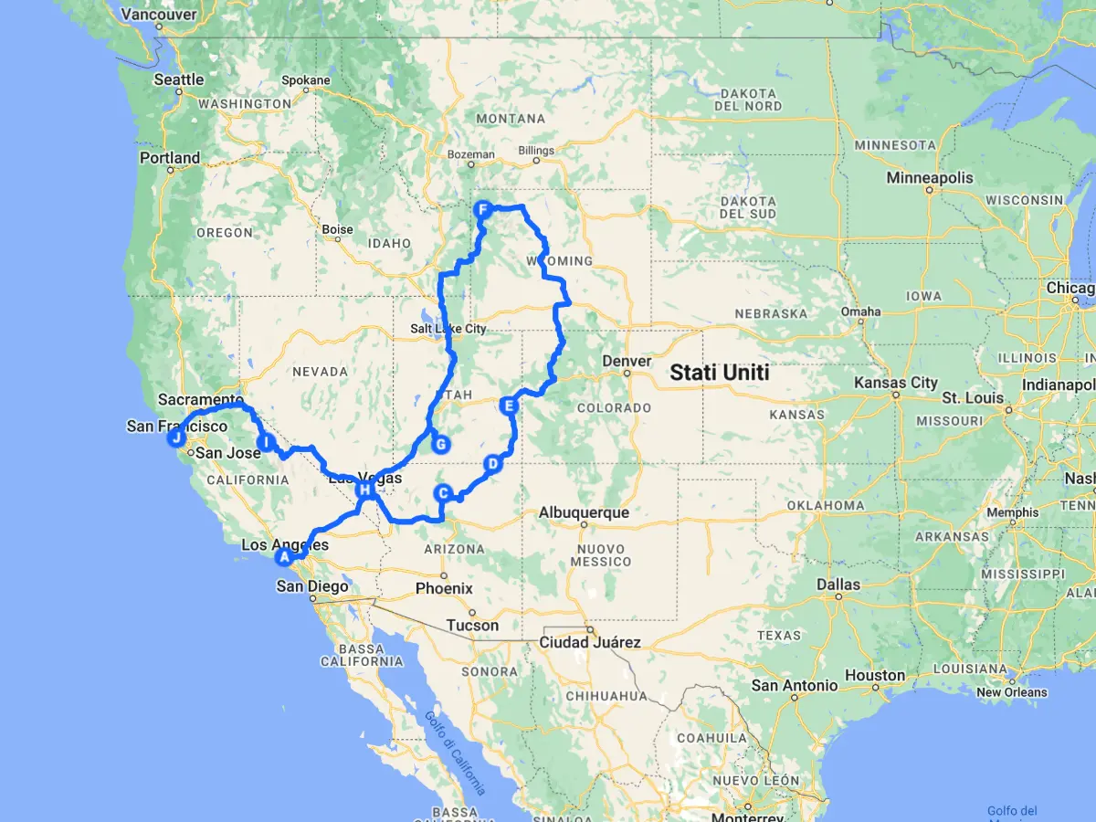 tour di gruppo-national park discovery con partenza los angeles-viagiare in usa