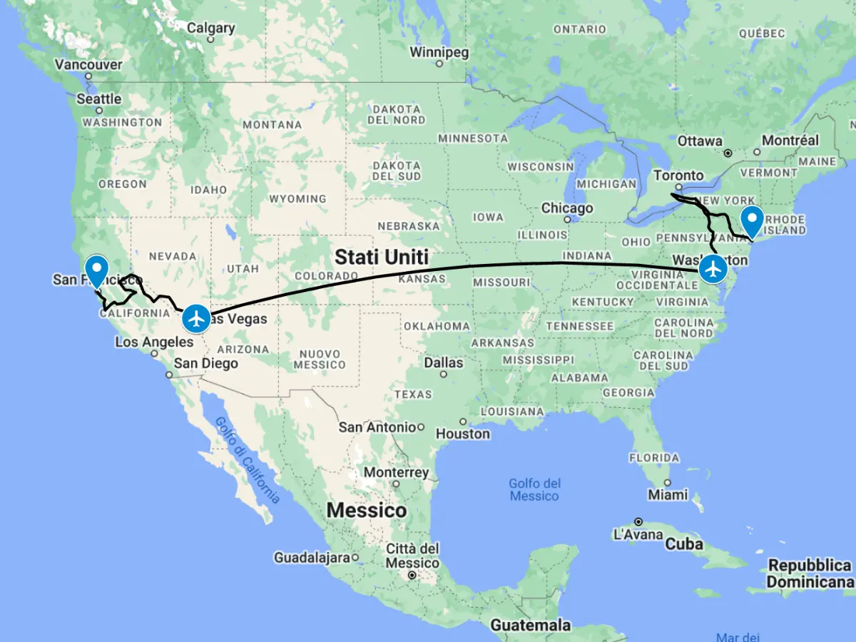 tour di gruppo-pacchetto est ovest- viaggiare in usa