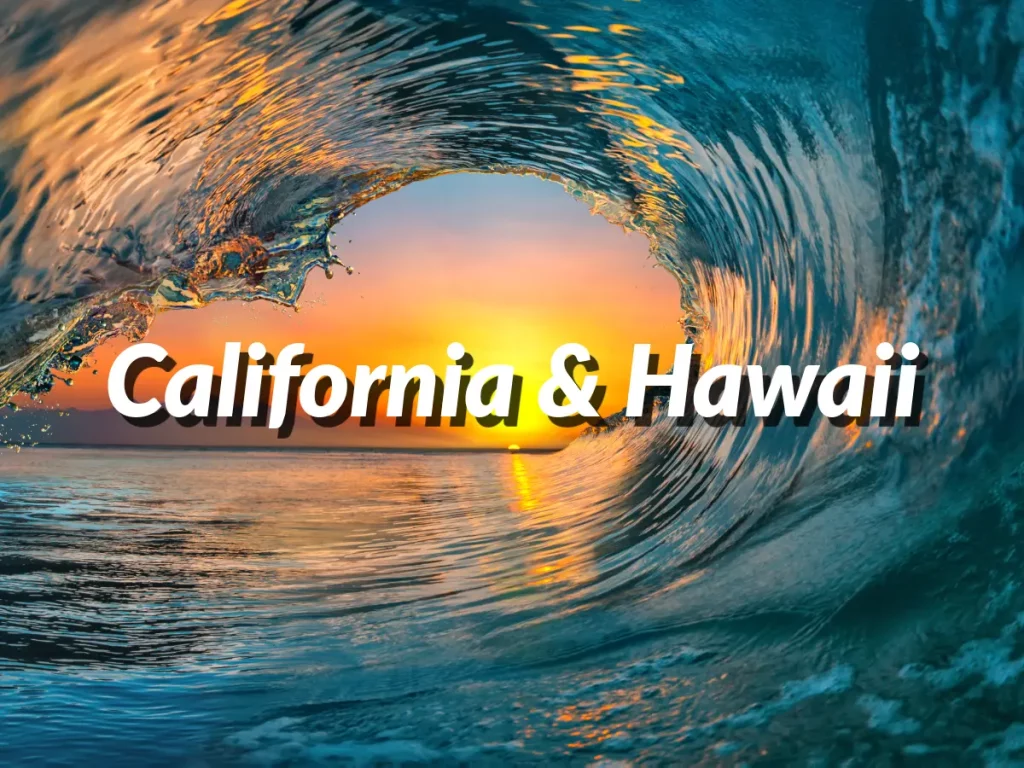 california e hawaii