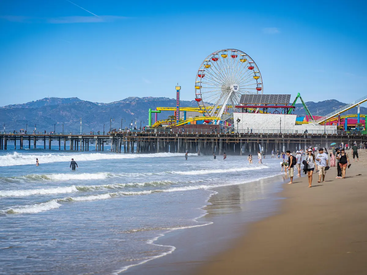 Route 66 California: itinerario on the road 15 santa monica route 66 california